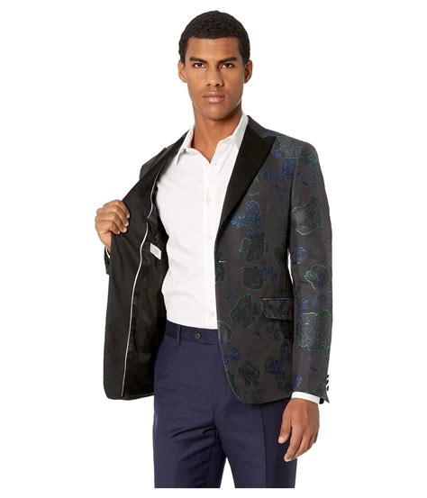 versace blue tuxedo jacket|versace suits price.